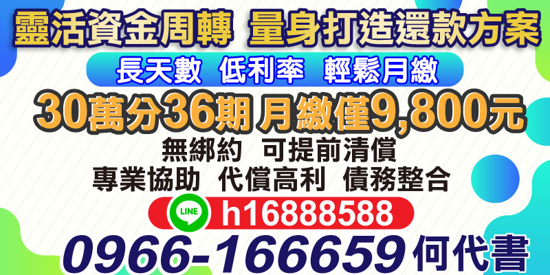 資金周轉不靈？債務壓力大？我們的專業服務能讓您快速取得急需資金，並提供貼心的貸款方案，讓還款過程輕鬆無負擔！無論是「台北借款」、「新北借款」、「基隆借款」、「桃園借款」或「新竹借款」，我們都可依您的需求量身制定最佳方案。